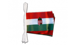 Cordata Ungheria con stemmi - 15 x 22 cm