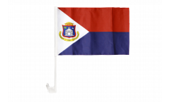 Bandiera per auto Saint-Martin - 30 x 40 cm
