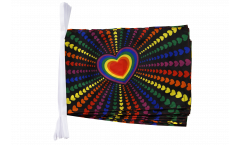 Cordata Arcobaleno Amore - 30 x 45 cm