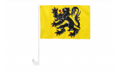 Bandiera per auto Belgio Fiandre - 30 x 40 cm