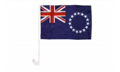 Bandiera per auto Isole di Cook - 30 x 40 cm