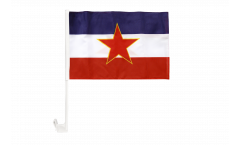 Bandiera per auto Yugoslavia vecchia - 30 x 40 cm