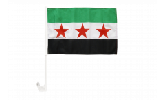 Bandiera per auto Siria 1932-1963 / Opposizione - Esercito Siriano Libero - 30 x 40 cm