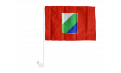 Bandiera per auto Italia Abruzzo - 30 x 40 cm