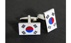 Gemelli Bandiera Corea del sud - 18 x 12 mm