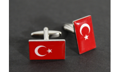 Gemelli Bandiera Turchia - 18 x 12 mm