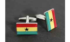 Gemelli Bandiera Ghana - 18 x 12 mm