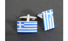 Gemelli Bandiera Grecia - 18 x 12 mm