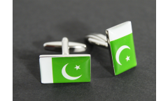 Gemelli Bandiera Pakistan - 18 x 12 mm