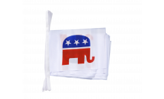 Cordata USA Repubblicani Republicans - 15 x 22 cm