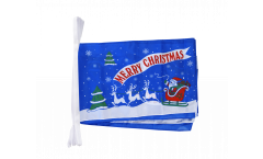 Cordata Merry Christmas Babbo Natale blu - 30 x 45 cm