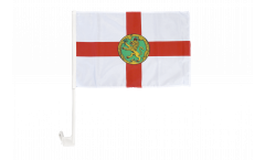 Bandiera per auto Regno Unito Alderney - 30 x 40 cm