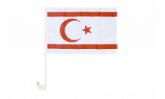 Bandiera per auto Cipro del Nord - 30 x 40 cm