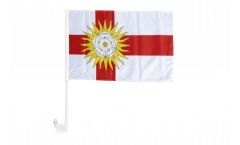Bandiera per auto Regno Unito Yorkshire West Riding - 30 x 40 cm