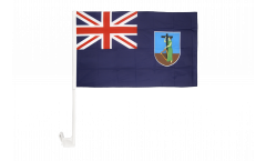 Bandiera per auto Montserrat - 30 x 40 cm