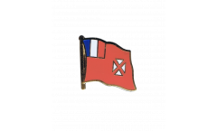 Spilla Bandiera Wallis e Futuna - 2 x 2 cm