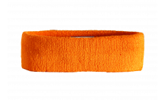 Fascia antisudore Unicolore Arancione - 6 x 21 cm