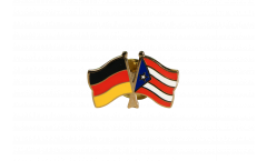 Spilla dell'amicizia Germania - Porto Rico - 22 mm