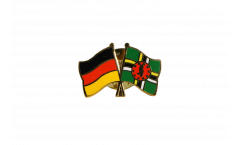 Spilla dell'amicizia Germania - Dominica - 22 mm