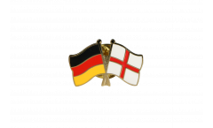 Spilla dell'amicizia Germania - Inghilterra - 22 mm