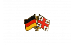 Spilla dell'amicizia Germania - Georgia - 22 mm