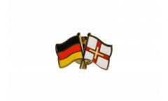 Spilla dell'amicizia Germania - Regno Unito Guernsey - 22 mm