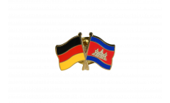Spilla dell'amicizia Germania - Cambogia - 22 mm