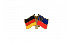Spilla dell'amicizia Germania - Liechtenstein - 22 mm