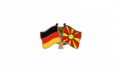 Spilla dell'amicizia Germania - Macedonia del Nord - 22 mm