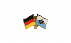 Spilla dell'amicizia Germania - San Marino - 22 mm
