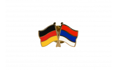 Spilla dell'amicizia Germania - Serbia - 22 mm