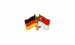 Spilla dell'amicizia Germania - Singapore - 22 mm