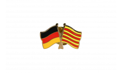 Spilla dell'amicizia Germania - Spagna Catalogna - 22 mm