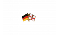 Spilla dell'amicizia Germania - Irlanda del nord - 22 mm