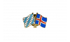 Spilla dell'amicizia Baviera - Islanda - 22 mm