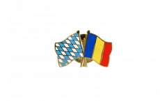 Spilla dell'amicizia Baviera - Romania - 22 mm