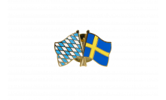 Spilla dell'amicizia Baviera - Svezia - 22 mm