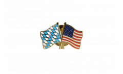 Spilla dell'amicizia Baviera - USA - 22 mm
