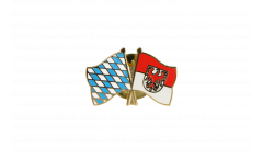 Spilla dell'amicizia Baviera - Brandeburgo - 22 mm