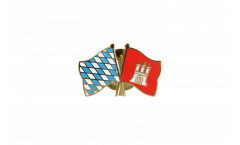 Spilla dell'amicizia Baviera - Amburgo - 22 mm