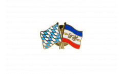 Spilla dell'amicizia Baviera - Meclemburgo-Pomerania Anteriore - 22 mm