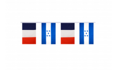 Cordata dell'amicizia Francia - Honduras - 15 x 22 cm