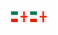 Cordata dell'amicizia Italia - Inghilterra - 15 x 22 cm