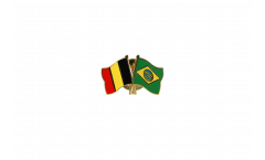 Spilla dell'amicizia Belgio - Brasile - 22 mm
