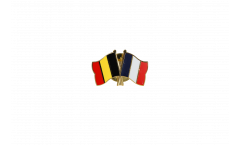 Spilla dell'amicizia Belgio - Francia - 22 mm