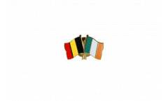 Spilla dell'amicizia Belgio - Irlanda - 22 mm