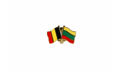 Spilla dell'amicizia Belgio - Lituania - 22 mm