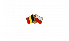 Spilla dell'amicizia Belgio - Polonia - 22 mm