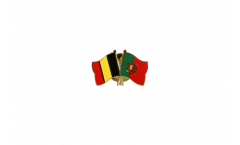 Spilla dell'amicizia Belgio - Portogallo - 22 mm
