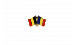 Spilla dell'amicizia Belgio - Romania - 22 mm